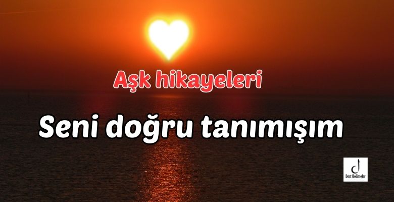 Seni doğru tanımışım
