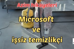 Microsoft ve işsiz temizlikçi