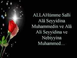 Resûl-i ekreme salevât-ı şerîfe
