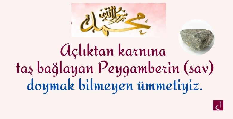 Açlık ile ilgili resimli sözler