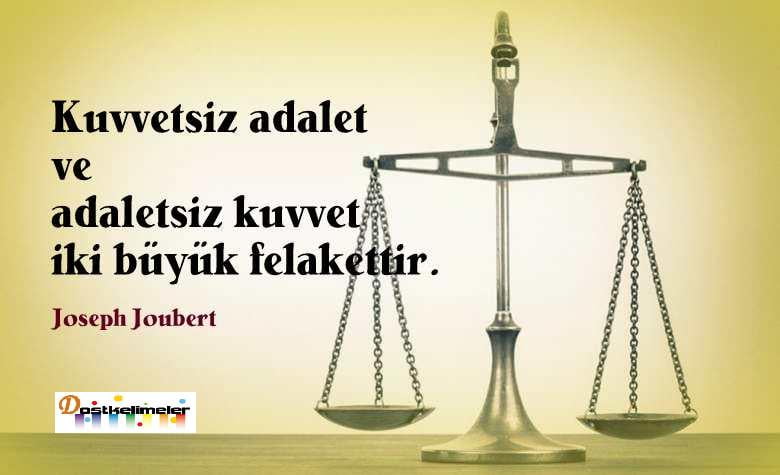 Adalet ile ilgili sözler 3 Adalet ile ilgili resimli sözler