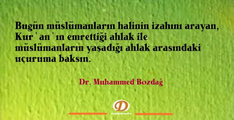 Ahlak ile ilgili Resimli Sozler