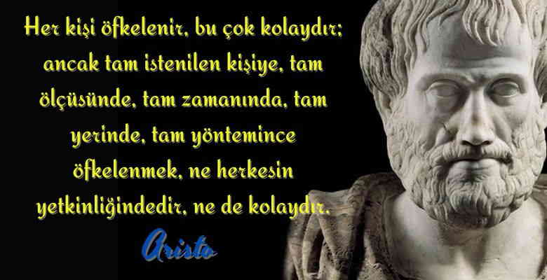 Aristo resimli Sözleri
