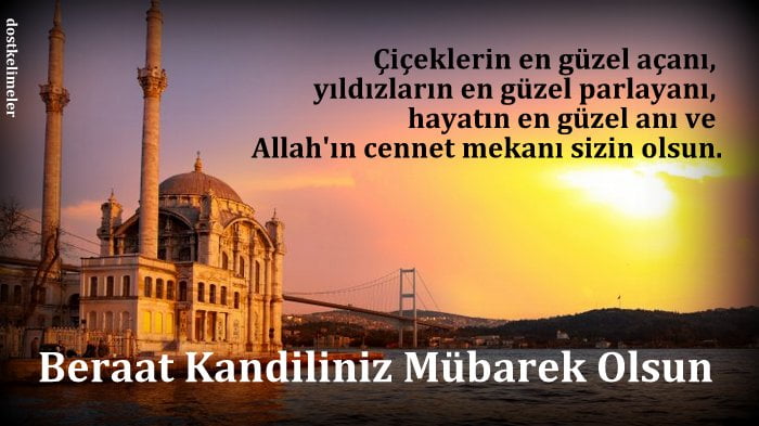 En Güzel Berat kandili mesajları 2025