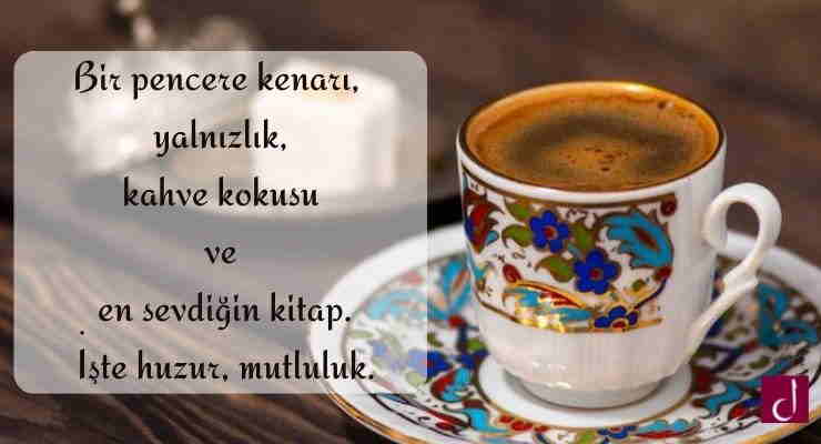 Kahve ile ilgili sözler resimli