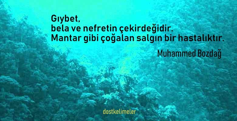 Muhammed Bozdağ Sözleri 6 Muhammed Bozdağ Resimli Özlü Sözleri