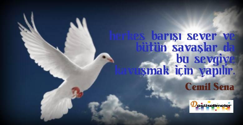 Barış ile ilgili Sözler 2 Barış ile ilgili Sözler resimli