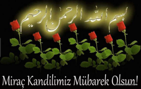 En Güzel Resimli Miraç Kandili Mesajları 2025 8 Resimli Miraç Kandili Mesajları