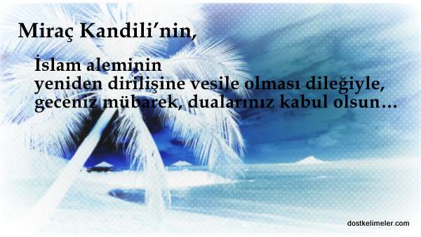 En Güzel Resimli Miraç Kandili Mesajları 2025 5 Resimli Miraç Kandili Mesajlarımız