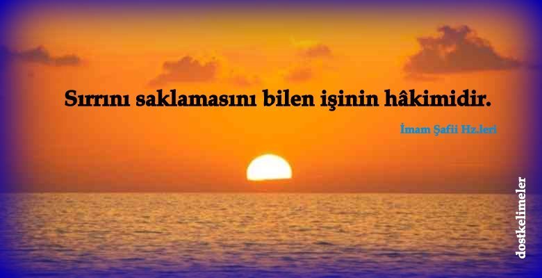 Sır ile ilgili özlü sözler resimli