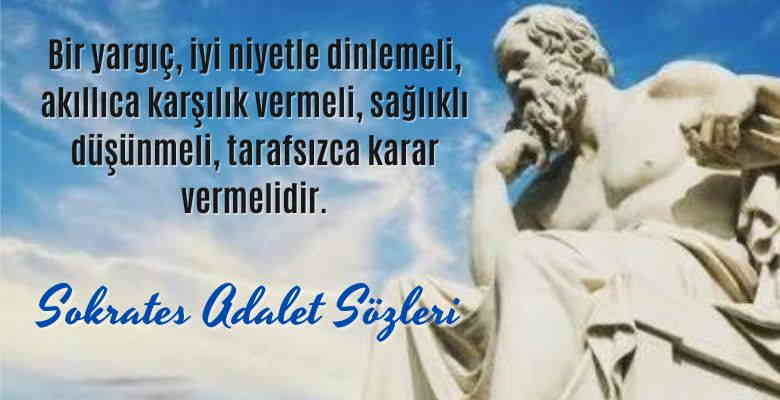 Sokrates resimli adalet Sözleri
