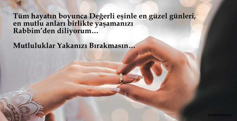arkadaşa evlilik yıldönümü mesajı resimli