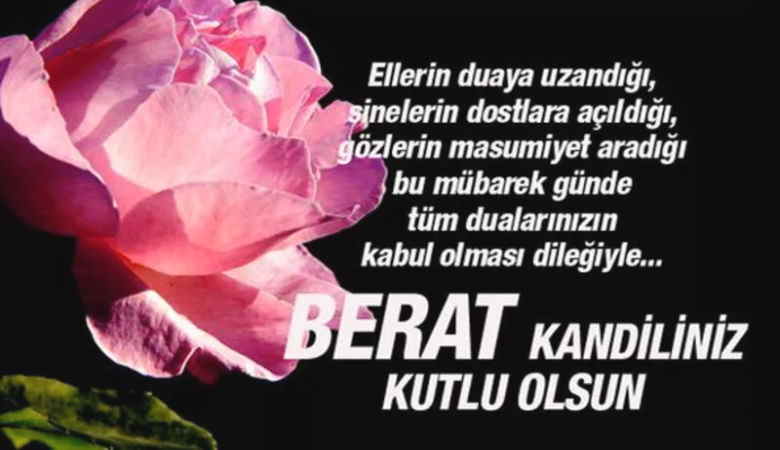 arkadaşa en güzel berat kandili mesajları 2022