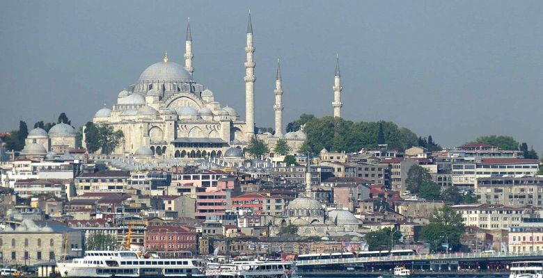 Süleymaniye Camii Resimleri denizden