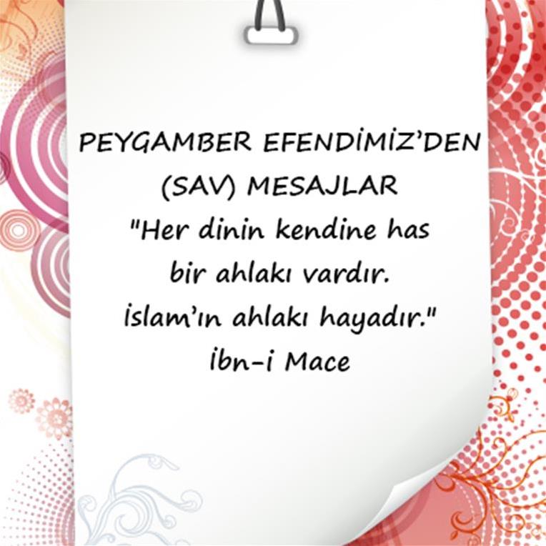Edep ile ilgili hadisler 1 hadislerde-edep