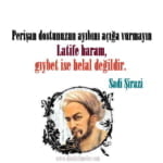 Sadi Şirazi Anlamlı Sözleri