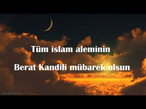 Berat kandili resimli mesajları 