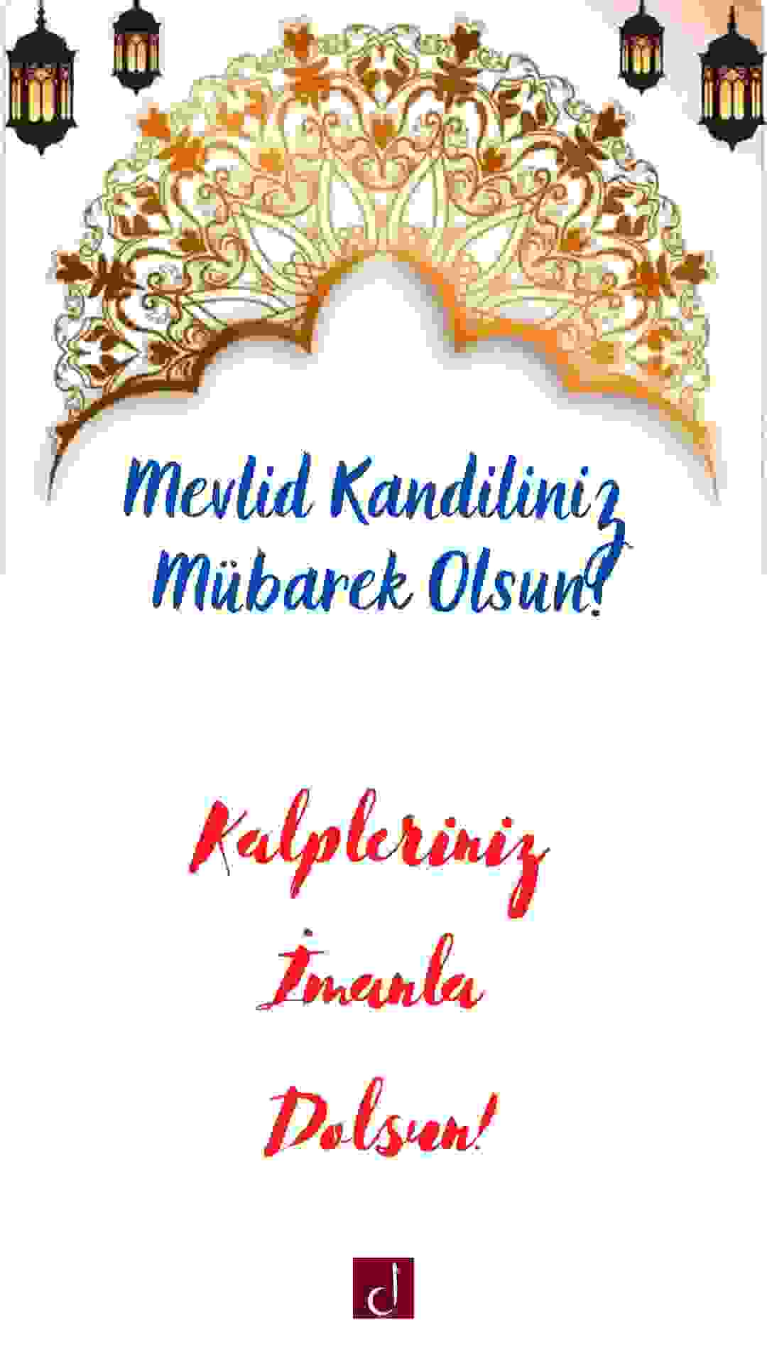 Mevlid kandiliniz mübarek olsun