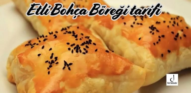 Etli Bohça Böreği tarifi