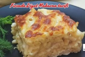 Fırında Diyet Makarna tarifi