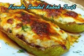 Fırında Sandal Kabak Tarifi