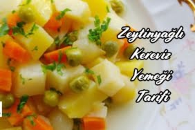 Zeytinyağlı Kereviz Yemeği Tarifi