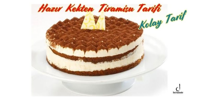 Hazır Kekten Kolay Tiramisu Tarifi