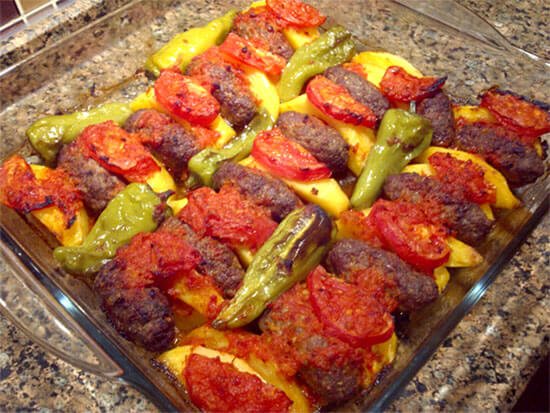 Fırında Köfte Patates Tarifi 