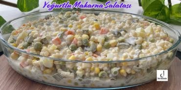 Yoğurtlu Makarna Salatası