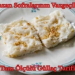 Ramazan Sofralarının Vazgeçilmezi: Tam Ölçülü Güllaç Tarifi