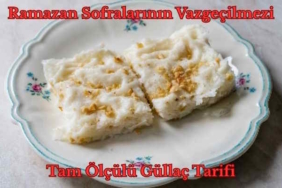 Ramazan Sofralarının Vazgeçilmezi: Tam Ölçülü Güllaç Tarifi